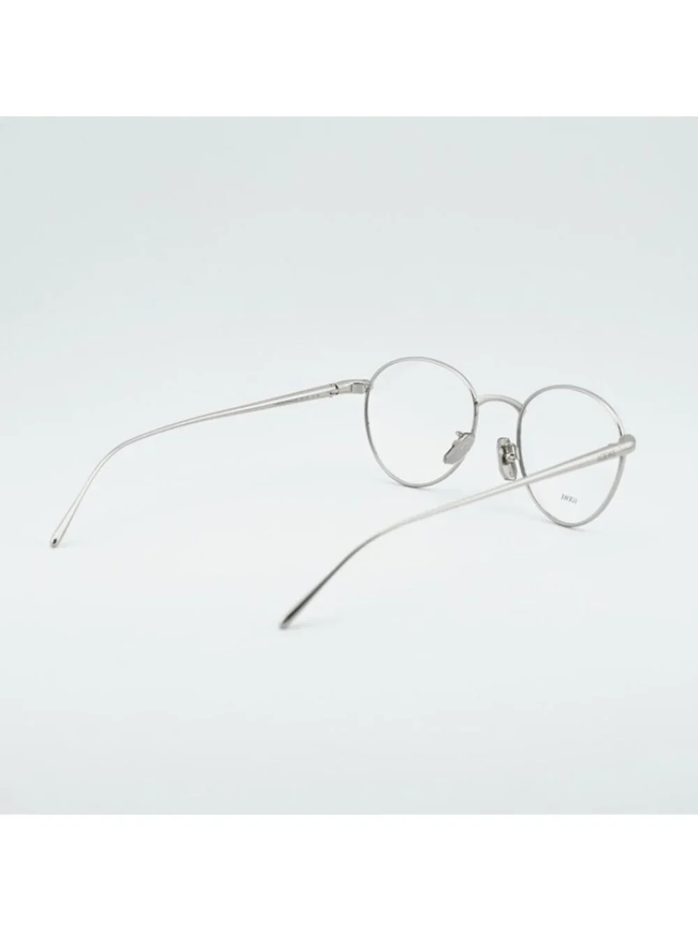 Loewe LW50087U 016 Eyeglasses Shiny Palladium 49mm Square Frame